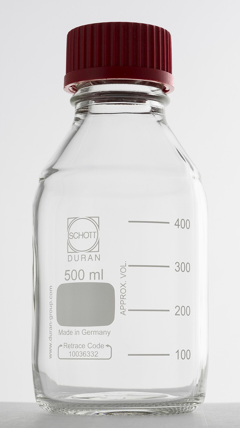 FRASCO DE VIDRIO
