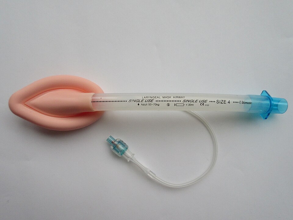 MASCARA LARINGEA DESCARTABLE DE SILICONA #3