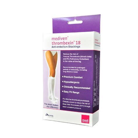 MEDIAS ANTIEMBOLICAS THROMBEXIN 18 TALLA M