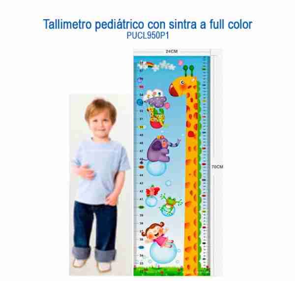 TALLIMETRO PEDIATRICO DE PARED