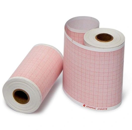 PAPEL DE IMPRESIÓN PARA ELECTROCARDIOGRAFO SCHILLER AT 1 90MMX90MM-400P